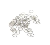 EYZJQSTUV Stainless Steel Open Jump Rings ， Jump Rings Kit For Jewelry Making DIY Multicolor 3mm-8mm 520 Pcs(Color 3,3.0mmx0.5mm-200 Pcs)
