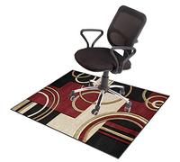 EYZO 70 x 100 cm Office Chair Mat For Hardwood Floor Mat For Carpeted Floor Protector Mat For Desk Chair Computer Chair Mat Protector Chair Carpet For Home And Office Protects Floors Anti-skidding