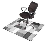 EYZO Chair Mat For Low-Medium Pile Carpet Floors Floor Protectors Office Chair Mat Computer Chair Mat Desk Chair Mat For Hardwood Floor For Rolling Chairs Gaming Chair Rug For Home Office 80 × 120 cm
