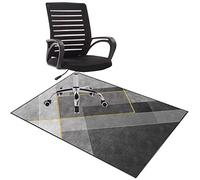 EYZO Office Chair Mat For Hardwood & Carpeted Floors - Protector Mat For Desk & Gaming Chairs - Anti-skidding 70 x 100 cm