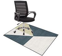 EYZO Office Chair Mat For Hardwood Floor Mat For Carpeted Floor Protector Mat For Desk Computer Gaming Chair Mat Protector Chair Carpet For Home Office Protects Floors Anti-skidding 80 × 120 cm