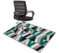 EYZO Office Chair Protector For Carpeted And Hardwood Floors - Protects Computer, Gaming Chair - 100 140 cm - Anti-Skid