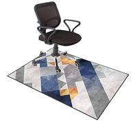 EYZO Office Gaming Computer Chair Mat Chair Rug For Hardwood Floor, Desk Chair Mats For Rolling Chairs, Non-slip Computer Chair Mat For Wood Floors, Floor Protectors For Home & Office 140 × 180 cm