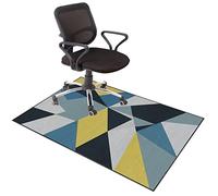 EYZO Office Gaming Computer Chair Mat Chair Rug For Hardwood Floor, Desk Chair Mats For Rolling Chairs, Non-slip Computer Chair Mat For Wood Floors, Floor Protectors For Home & Office 140 × 180 cm