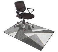 EYZO Office Gaming Computer Chair Mat Chair Rug For Hardwood Floor, Desk Chair Mats For Rolling Chairs, Non-slip Computer Chair Mat For Wood Floors, Floor Protectors For Home & Office 80 × 120 cm