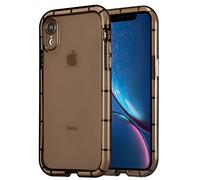 EYZUTAK Luminous Phone Case for iPhone XR, Fluorescence TPU Shining in the Darkness Night Glowing Frame Transparent Soft Back Cover Shockproof Protector Thin Light up Bumper Case - Black