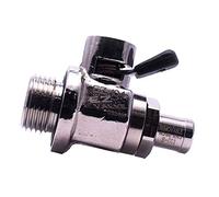 EZ-104(18mm-1.5) EZ Oil Drain Valve with removable Straight Hose End(H-001) Combo