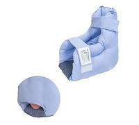 EZ Assistive Heel Protectors for Pressure sores, Heel Cushion with High Resilience Foam for Remove Pressure, Foot Pillow for Pressure Ulcer (Blue)