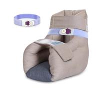 EZ Assistive Heel Protectors for Pressure sores, Heel Cushion with High Resilience Foam for Remove Pressure, Foot Pillow for Pressure Ulcer (Khaki)