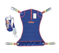 EZ Assistive Universal Full Body Patient Lift Sling, Patient Lift Sling for Bed Positioning and Bathing,Transfer Sling for Elderly,Bedridden (Blue, Large)