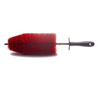 EZ Detail Brush Big - Red - Wheel Rim Cleaner for Cars, Bike, Trucks, Motorcycle, and Other Vehicles. Non-Scratch Auto Detailing Tool, Easily reaches Nook and Crannies