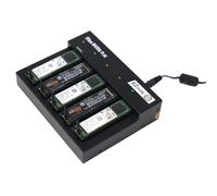 EZ DUPE 1 to 4 M.2 Duplicator - M.2 NVMe / M2 SATA NGFF (PCIe/ACHI NVMe) B Key, M Key, B+M Key 2230 2242 2260 2280 Module Internal SSD Cloner Copier 45MB/Sec MiniNVMe Plus