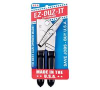 EZ DUZ IT Manual CAN Opener Grips Gauge Chromed Steel