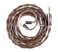 EZ EAR KBEAR Cadence 2 PIN IEMs Cable 6N High-Purity Copper Silver-Plated HiFi Headphone Cable Jack 3.5mm 120cm Earphone Cable for KZ ZST /ZS10 PRO/AS16 PRO/EDX PRO, CCZ melody