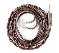 EZ EAR KBEAR Cadence QDC IEMs Cable 6N High-Purity Copper Silver-Plated HiFi Headphone Cable Jack 3.5mm 120cm Earphone Cable for KZ ZSN PRO/PROX, ZS10 PRO, ZS10 PRO X, EDX PRO