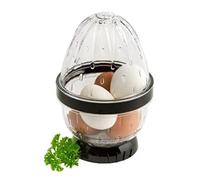 EZ EGGS Hard Boiled Egg Peeler, 3 Egg Capacity - Handheld Specialty Kitchen Tool Peels Egg Shells in Seconds (As Seen on TV)