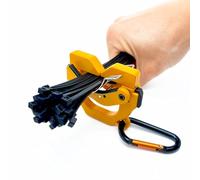 EZ EZEN One Touch Cable Tie Holder/Zip Tie Organizer (Yellow)