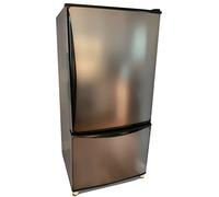 Ez Faux Decor 36" x 144" Peel and Stick Stainless Steel Vinyl Wrap Refrigerator Cover Self Adhesive Fridge Door Panel Decal for Appliance Update (12ft) Brushed Nickel Satin Wallpaper Overlay