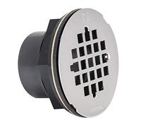 EZ-FLO 0 ABS Drop in Shower Drain Replacement, Black, 2 in