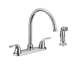 EZ-FLO 10201 Two-Handle Kitchen Faucet