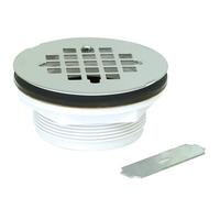 EZ-FLO 15308 No-Caulk Shower Drain with Wrench