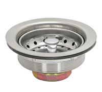 EZ-FLO 30001 Kitchen Sink Strainer with Die-Cast Slip-Joint Nut, Fits 3-1/2 to 4 Inch Openings, Stainless Steel Replacement