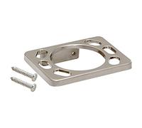 EZ-FLO Toothbrush and Cup Holder, Surface Mount with Exposed Screw, Brushed Nickel, EZ-16207