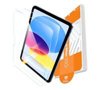 EZ-GLAZ- 2 Pack Screen Protector for iPad 10th Generation 10.9 Inch Display 2022 Tempered Glass [Face ID & Apple Pencil Compatible] Ultra Sensitive Case Friendly [2 Pack]