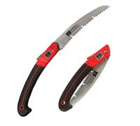 EZ KUT WOW Folding Saw 10” - Heavy-Duty Hand Saw for Tree Trimming, Pruning & Wood Cutting - Compact Foldable Design for Camping, Hunting & Survival - Razor Sharp SK4 Steel Blade