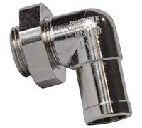 EZ Oil Drain Valve (L-001) L-Shaped Hose End - 3/8" L-Shape