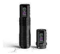 EZ P3 Pro Turbo Tattoo Gun - 6 Strokes 2.5-5.0mm Direct Drive Tattoo Machine with Brushless Motor, Dual OLED Digital Display 1600mAh Battery Power Rotary Tattoo Pen
