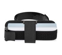EZ Pass Organizer Holder with Strap, Toll Transponder Holder for - EZ Pass Mini/iPass, New Rectangular EZ Pass, Older Larger EZ Pass, Easy to Install and Remove, Fits Car Rearview Mirror (Black)