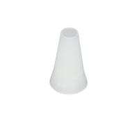 EZ Piping Reusable Round Decorating Icing Tip #12 - 20 pcs Standard Size (Base Ø 0.75", Height 1.25") - Fits Wilton & Ateco Couplers - Lightweight FDA HDPE Nozzle - Made in USA - Cake Decorating Tool