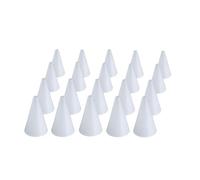 EZ Piping Reusable Round Decorating Tip #5 20 pieces Standard Size (Base Ø 0.75", Height 1.25") - Fits Wilton & Ateco Couplers - Lightweight Nozzle - FDA Food-Grade HDPE - Made in USA Cake Decor Tool