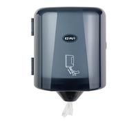 EZ-Pull 4100B-2 High Capacity Paper Towel Dispenser for Toilet, Restaurant, Catering, Smoked