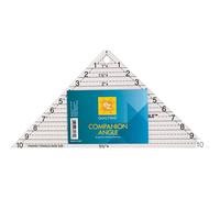 EZ Quilting Wrights 1 10-Inch Companion Angle, Acrylic, White