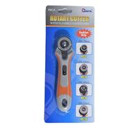 EZ Quilting Dafa Safeguard Sof Grip Rotary Cutter, 28mm, Grey