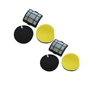 EZ SPARES 2 Pack Bissell 12118 Replacement Filter Pack for Powerglide Vacuum Cleaners Lift Off Filter Kit Compare to Vacuum Hepa Part Attachment 160-1972, 160-1973, 160-1974, 1601974, 1603437, 2763,