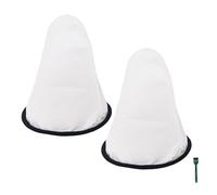 EZ SPARES 2 PCS 2KE2105000 HEPA Cloth Dust Bag Liner Compatible with Hoover Royal Backpack Cloth Shoulder Vacuum Cleaner C2401 RY4000,Shoulder Vac Pro Commercial Part, Cloth Hepa Vacuum Cleaner Bag