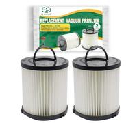 EZ SPARES 2Pcs Eureka DCF-21 (DCF21) Premium Washable and Reuseable Allergen Filter Compare to Eureka Part Nos. 67821, 68931, EF91 Fits Eureka/Sanitaire AirSpeed Bagless Vacuums