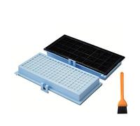 EZ SPARES 2Pcs Miele Sf-ah30 S7000 Hepa Replacement Filter for Miele S624 S658 Canister, S7210 S7260 S7280 S7580 S768 Upright Vac Vacuum Cleaner