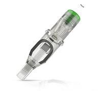 EZ TATTOO EZ Tattoo Cartridge Needles - 20Pcs #10 (11M1） Bugpin Magnum Long Taper Needle Cartridges for Tattooing Rotary Tattoo Pen Machine Supply - Revolution, 1.0 count
