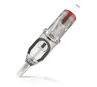 EZ TATTOO EZ Tattoo Cartridge Needles - 20Pcs #10 (17RM） Bugpin Curved Magnum Long Taper Needle Cartridges for Tattooing Rotary Tattoo Pen Machine Supply - Revolution, 1.0 count
