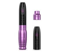 EZ Tattoo LOLA AIR PRO Wireless Permanent Makeup Tattoo Machine - 6 Strokes 2.0mm-3.3mm, Purple