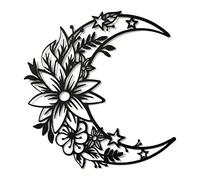 EZ4ENCE Decoration Wall Art Boho Wall Home Decor Hanging Appearance Wall Decor Metal Wall Hanging Decor