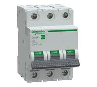 Easy9 Pro EZ9F57340 Circuit Breaker C40 40A 3-Pole