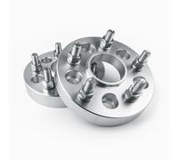 ezaccessory 2 Hub Centric Wheel Adapters Spacers 5x112 to 5x112 Compatible with Mercedes Thickness 1 Inch 12x1.5 Studs
