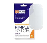 EZACNE Extra Large Patches For Body Pimples - Large Medical Grade Hydrocolloid Acne Patches For Back, Face, Forehead, Chin, Neck And Shoulders - Large Pimple Patch For
