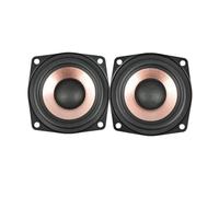 EZAGBPJK 2Pcs 2.5 Inch Audio Full Range Speaker 4 8 Ohm Home Theater 8-15W Music Desktop Speaker Loudspeaker perfection(8 Ohm Speaker)