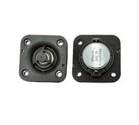EZAGBPJK 2Pcs/lot 4 Ohm 20W Tweeter Speaker Silk Membrane 48MM Square Audio 52MM Round Bluetooth Speaker Loudspeaker perfection(Square)